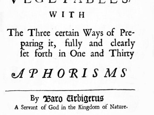 Baro Urbiger – Circulatum Minus urbigerianum (1690) – traduzione di Massimo Marra